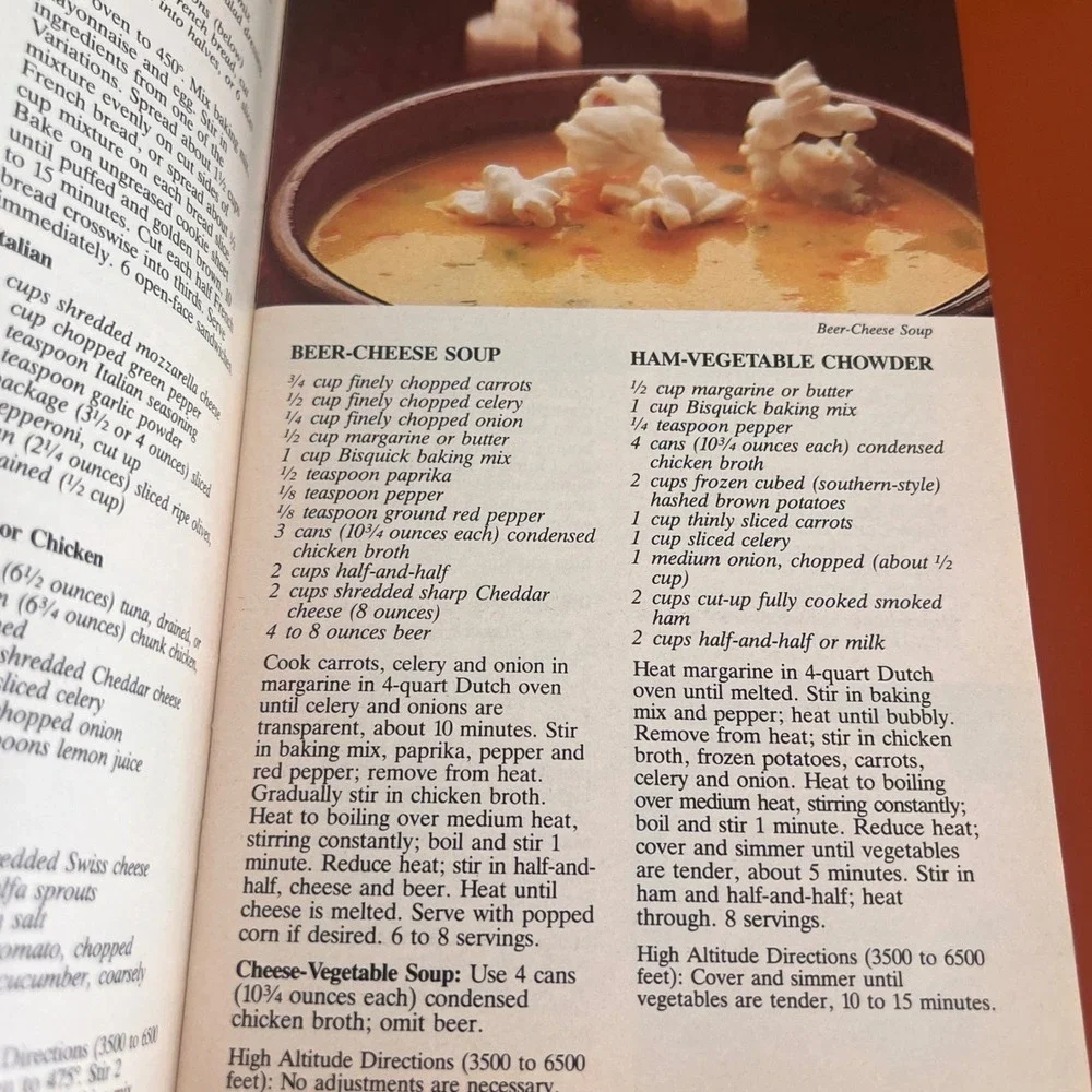 Vintage 1983 The Best of Bisquick Betty Crocker Cookbook Recipes Impossible Pies